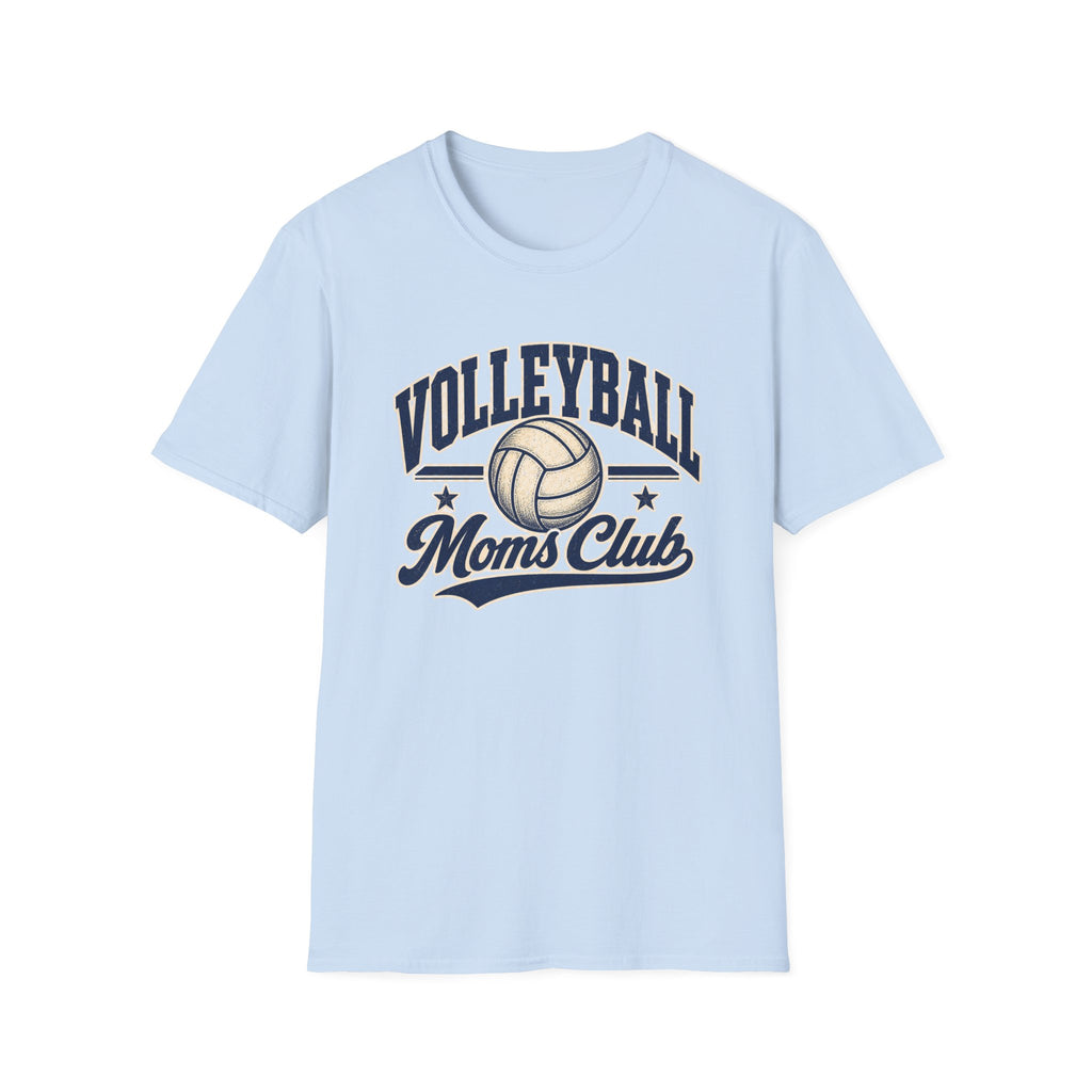 Volleyball Moms Club -  Vintage Mom Tee