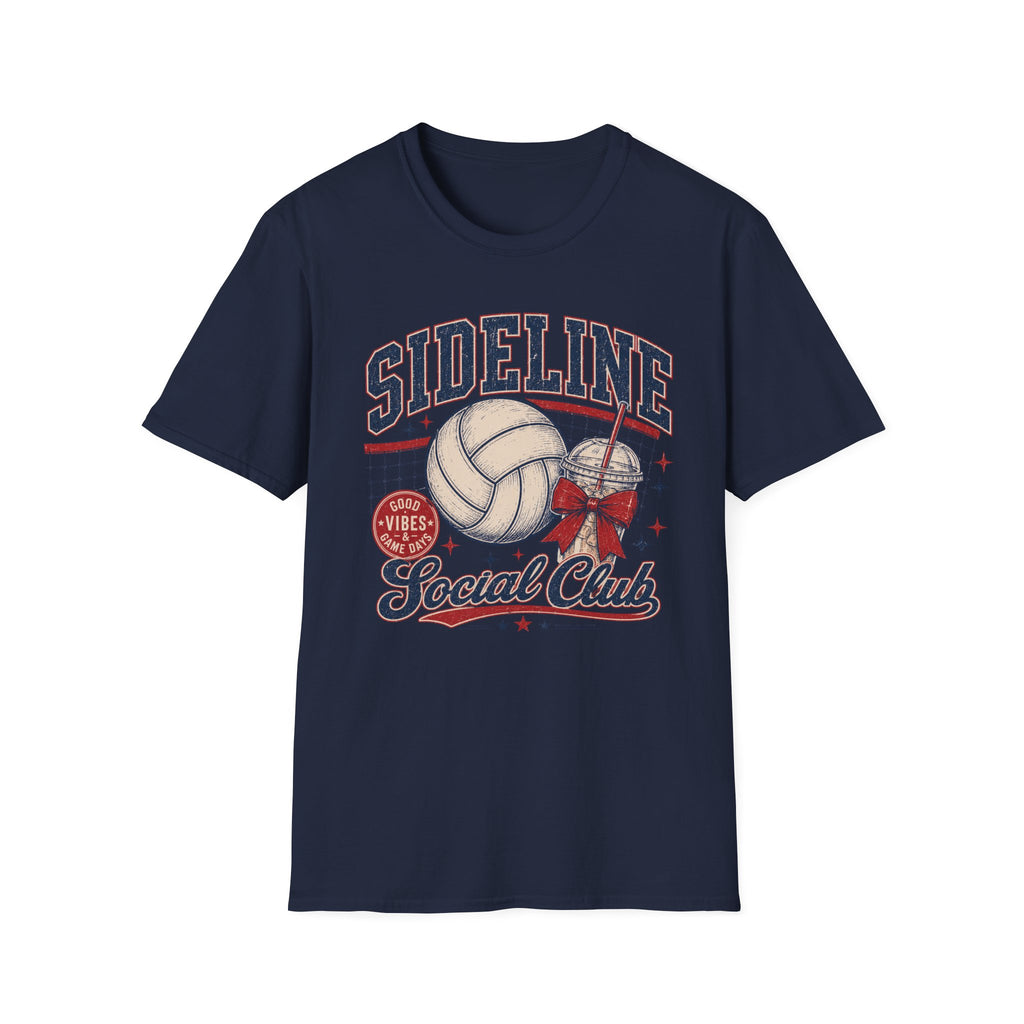 Sideline Social Club — Volleyball Tee