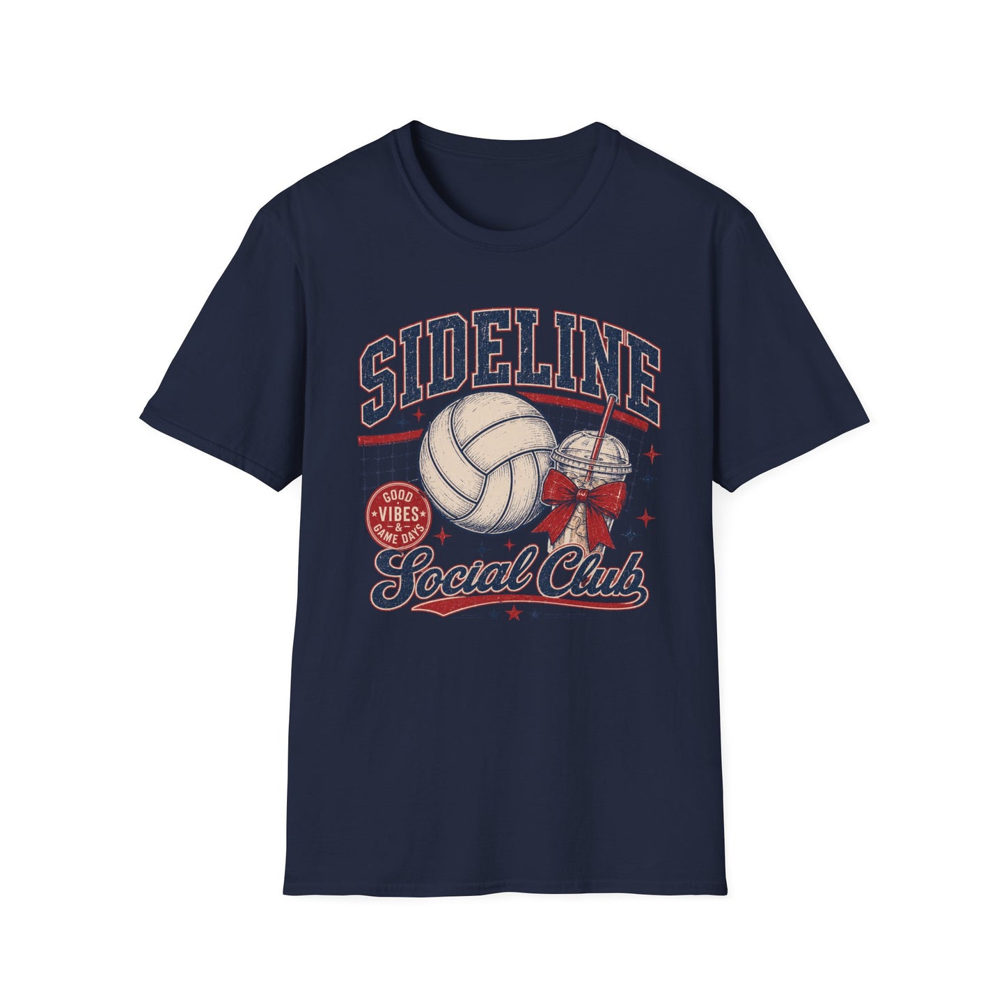 Sideline Social Club Volleyball T-Shirt