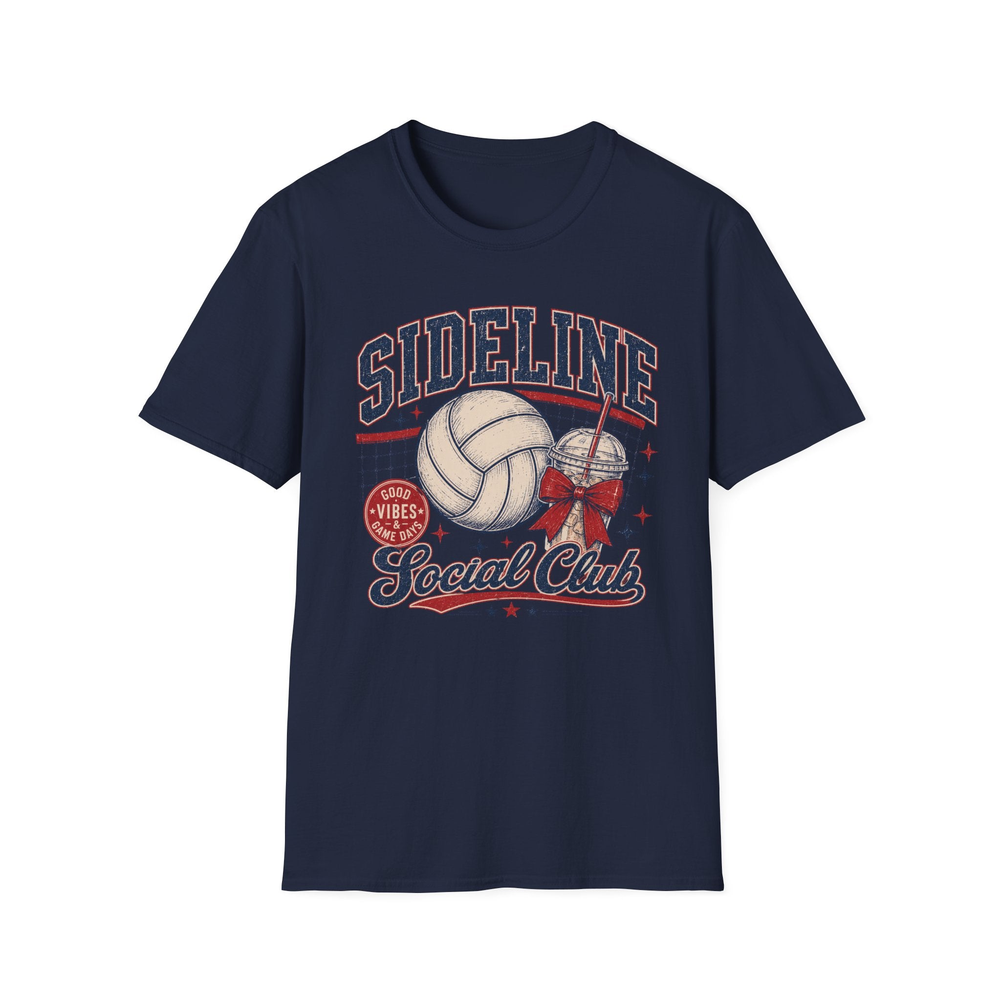 Sideline Social Club — Volleyball Tee