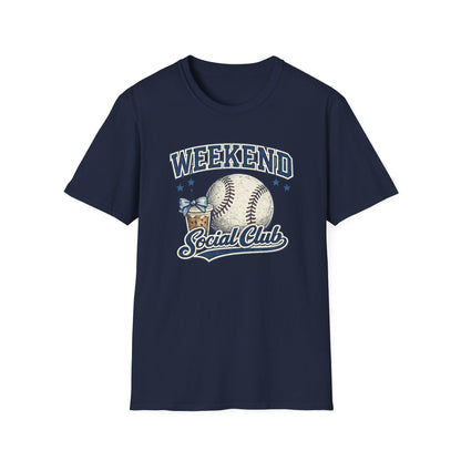 Baseball Weekend Social Club T-Shirt