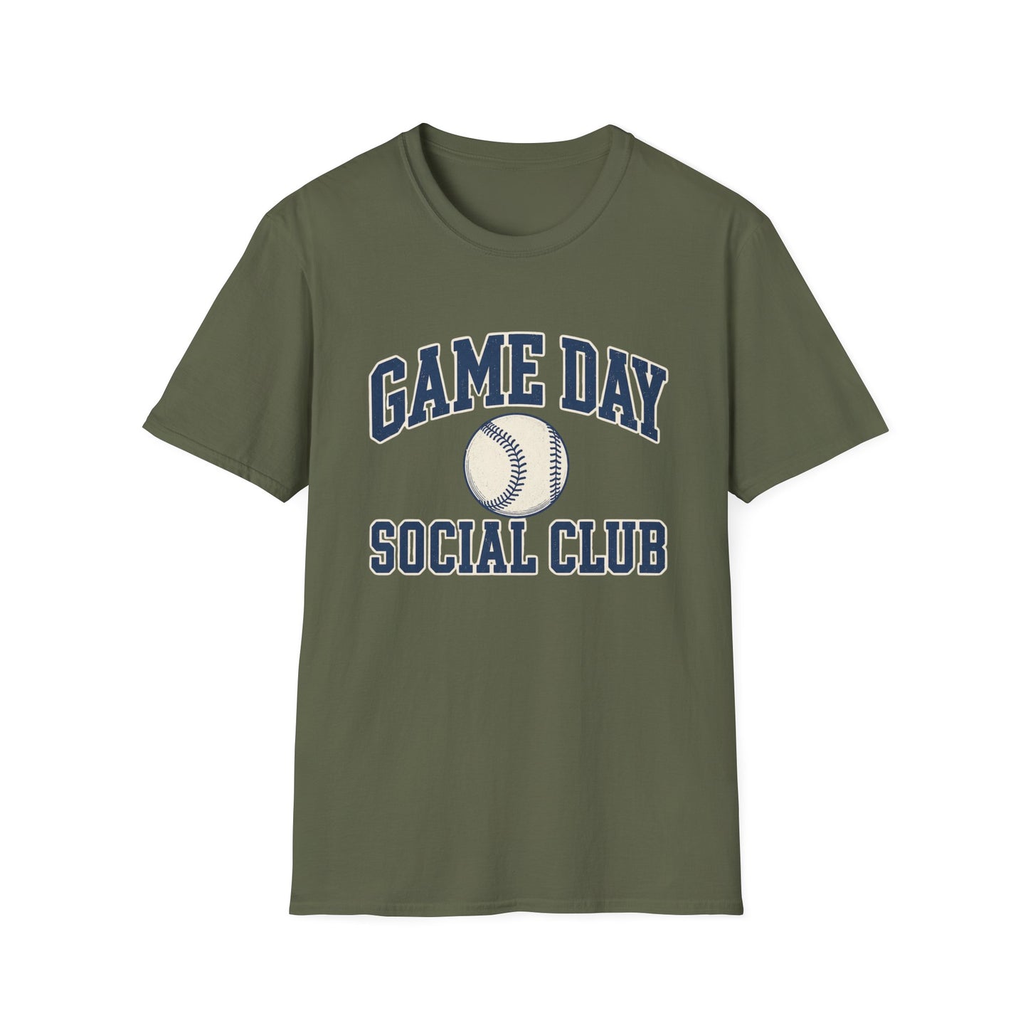 Game Day Social Club Baseball T-Shirt