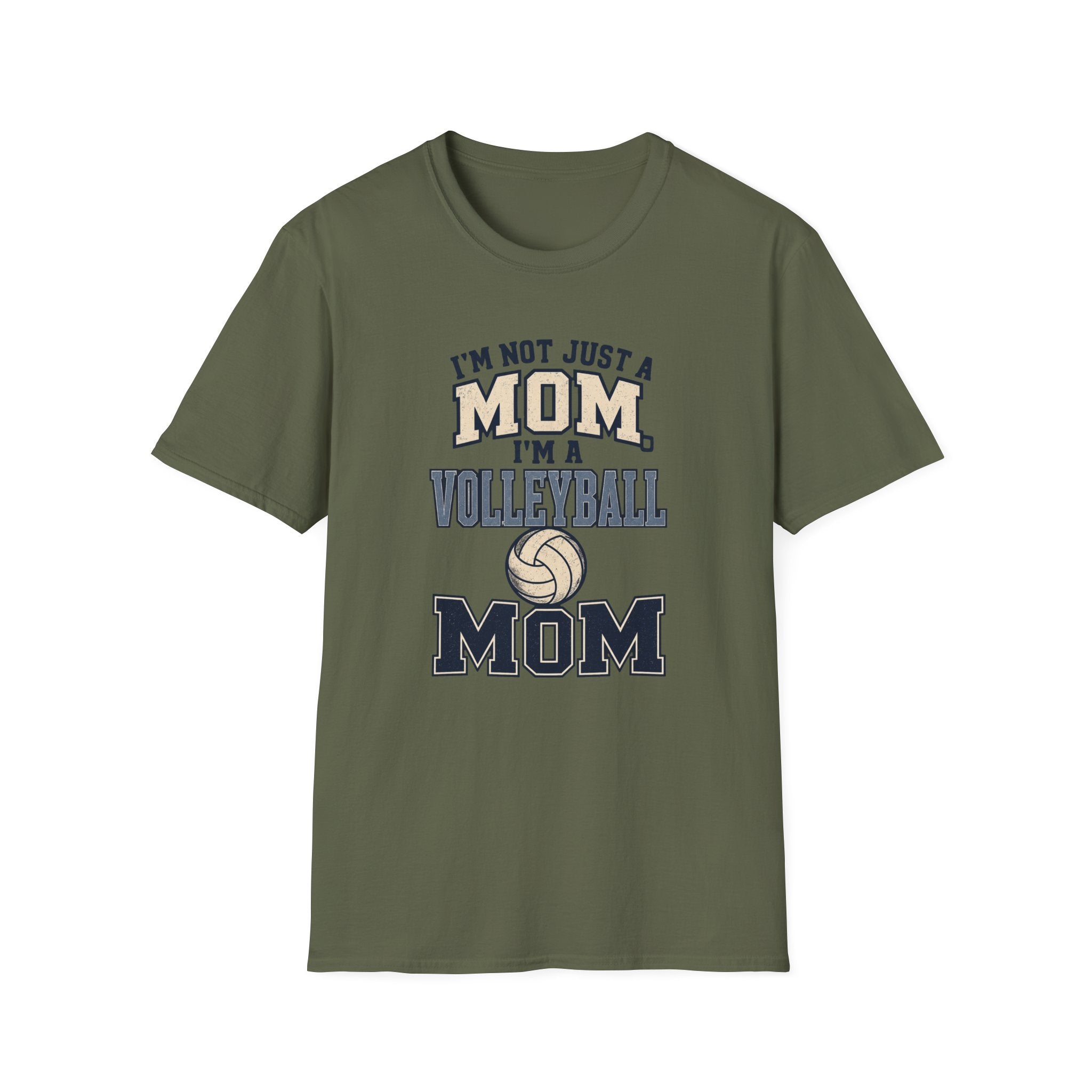 "I'm Not Just a Mom I'm a Volleyball Mom" - Vintage Mom Tee