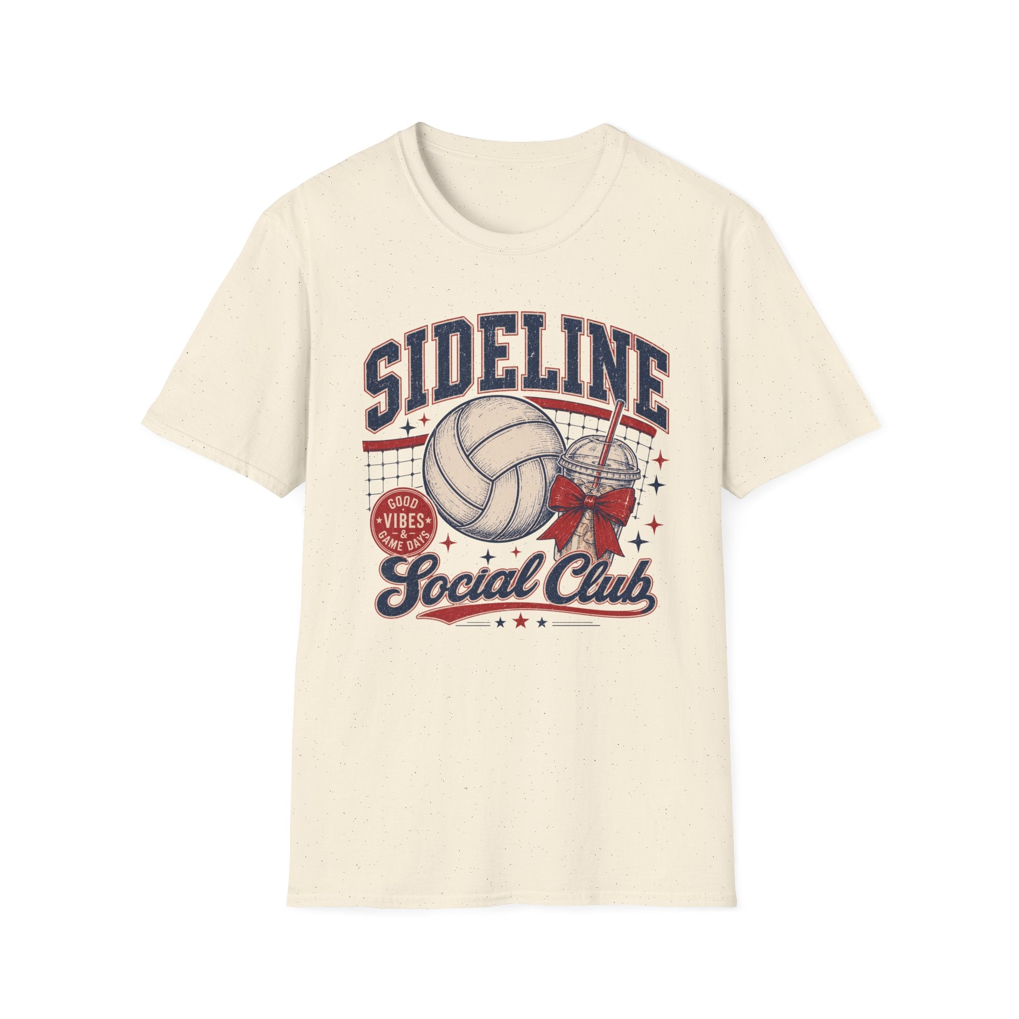 Sideline Social Club — Volleyball Tee