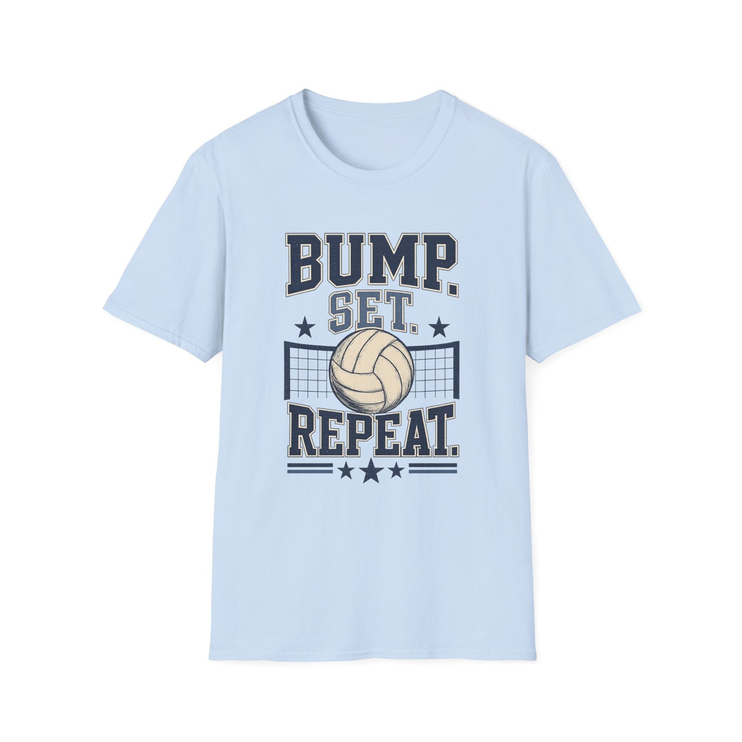 Bump. Set. Repeat. Volleyball T-Shirt