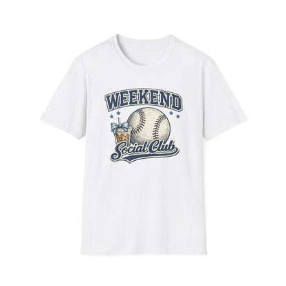 Baseball Weekend Social Club T-Shirt