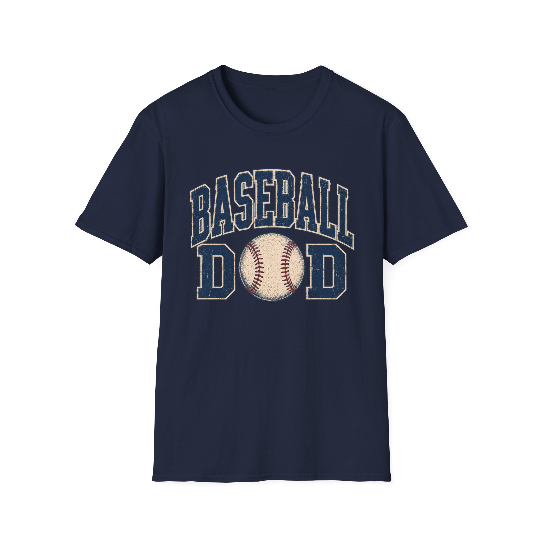 Baseball Dad - Vintage Tee for Dads
