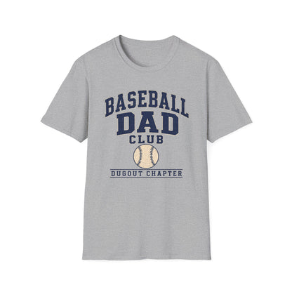 Baseball Dad's Club: Dugout Chapter T-Shirt