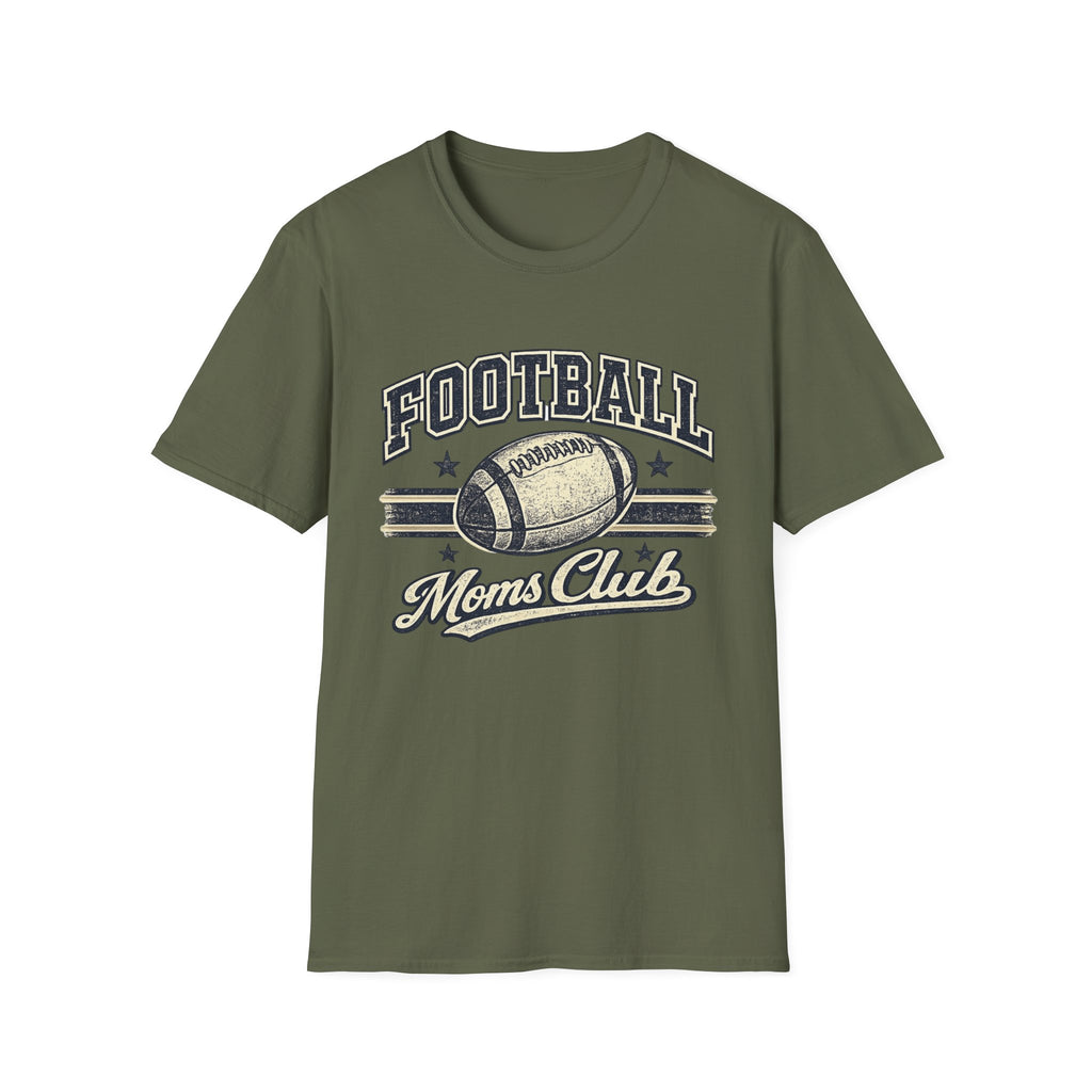 Football Moms Club— Vintage Football Tee