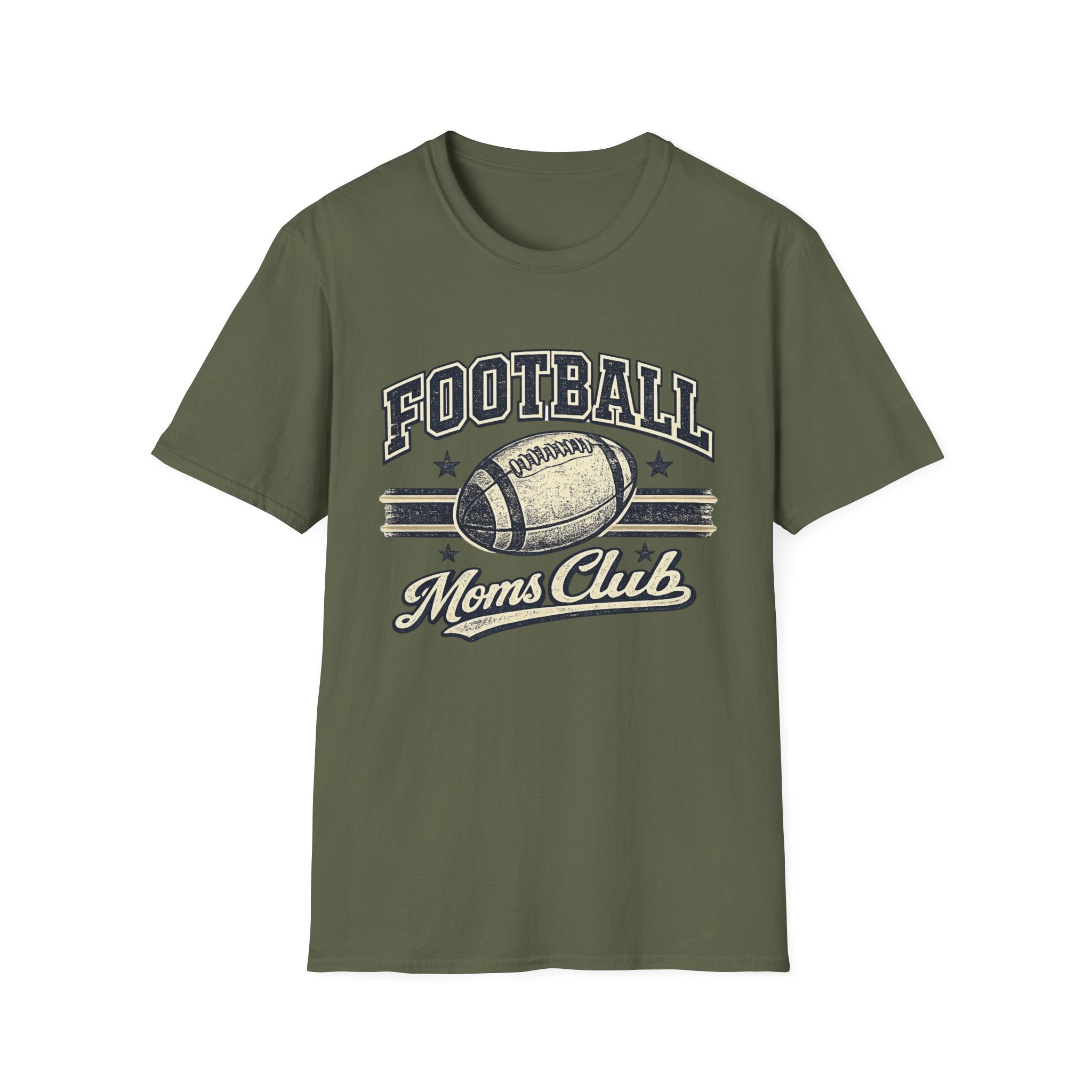 Football Moms Club— Vintage Football Tee