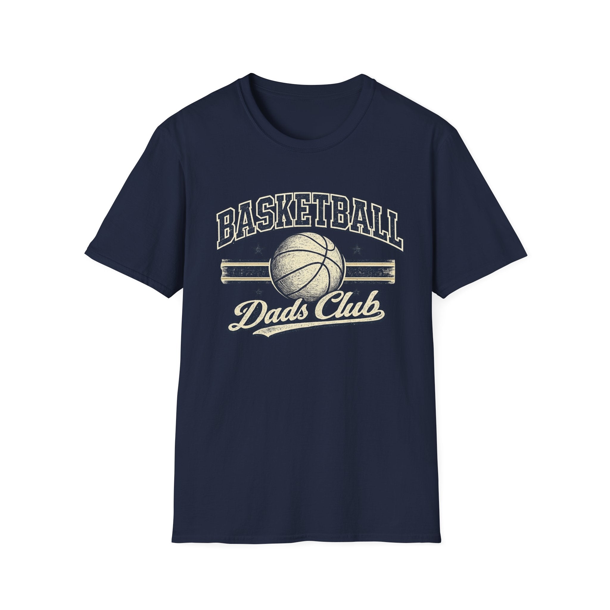 Basketball Dad Club— Vintage Basketball Tee