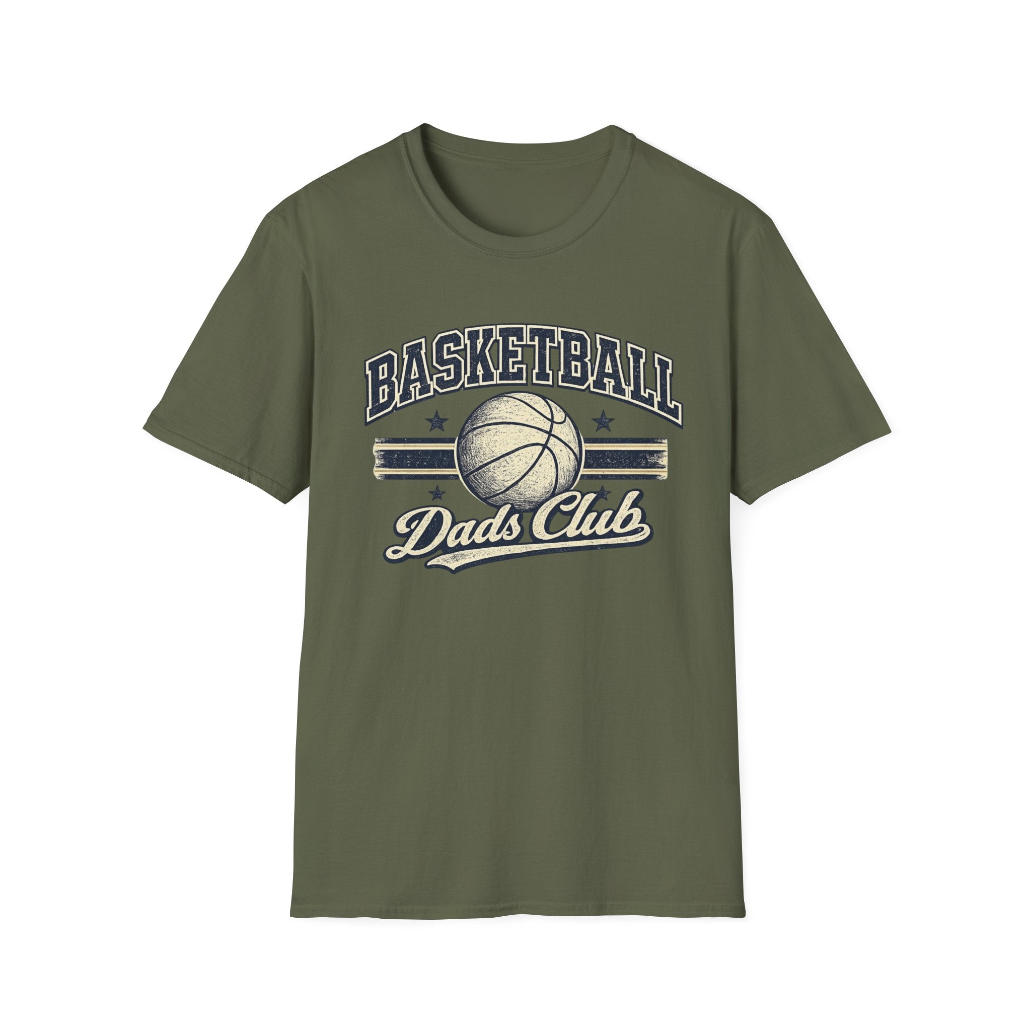 Basketball Dad Club— Vintage Basketball Tee