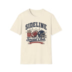 Sideline Social Club — Vintage Football Tee Red