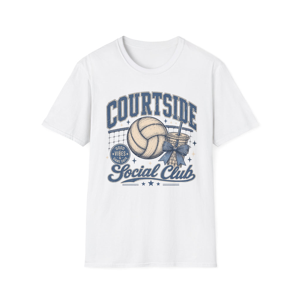 Courtside Social Club — Vintage Volleyball Tee