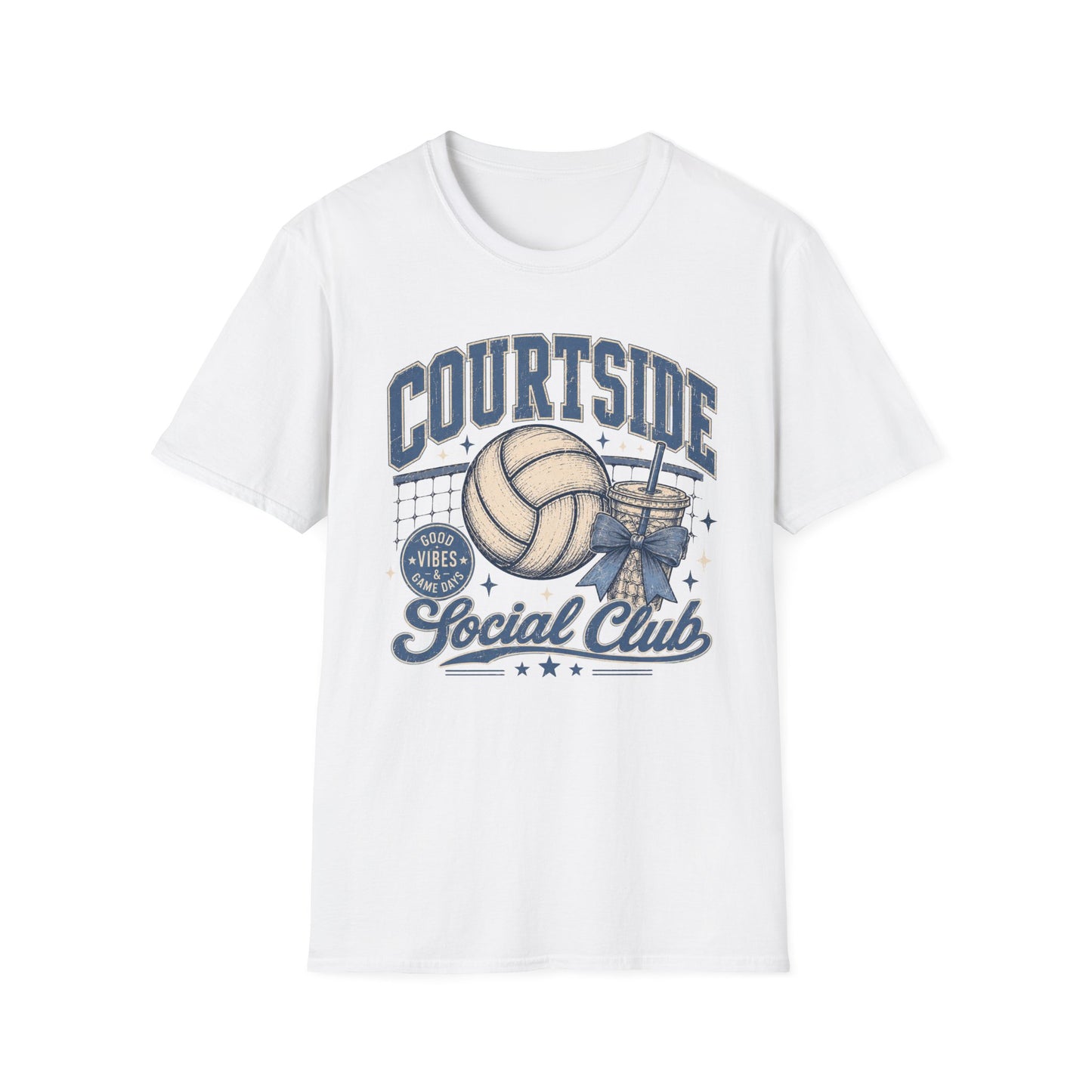 Courtside Social Club Volleyball T-Shirt