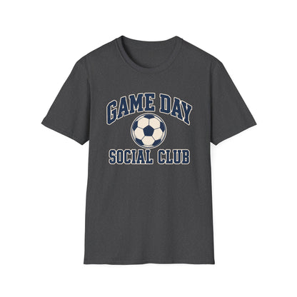 Game Day Social Club Soccer T-Shirt