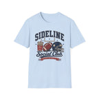 Sideline Social Club — Vintage Football Tee Red