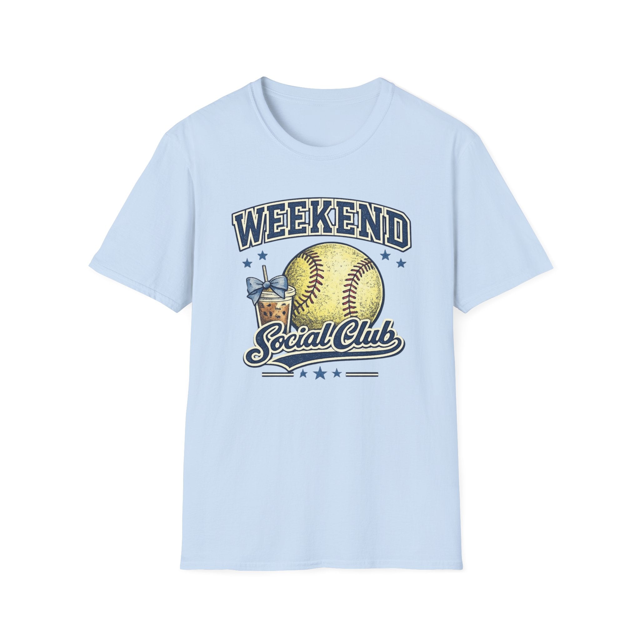 Weekend Social Club -Vintage Softball Tee