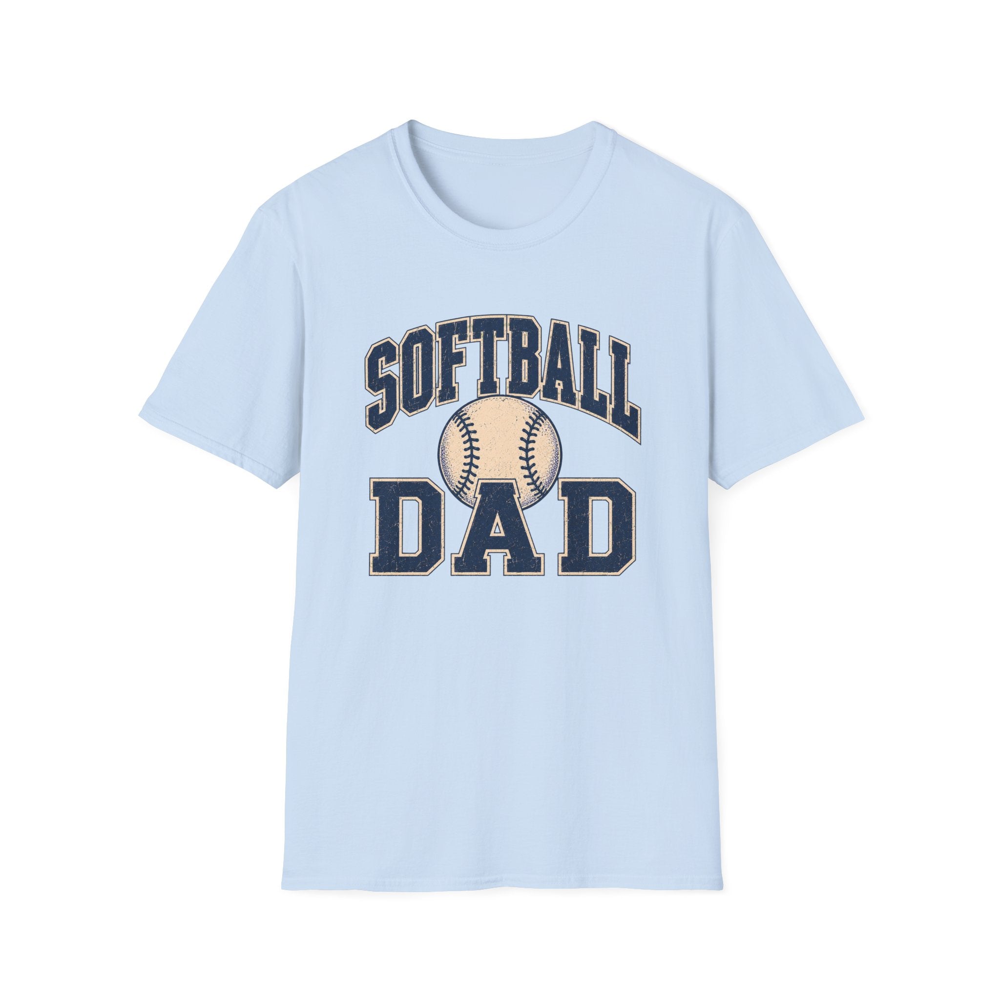 Softball Dad - Vintage Dad Tee