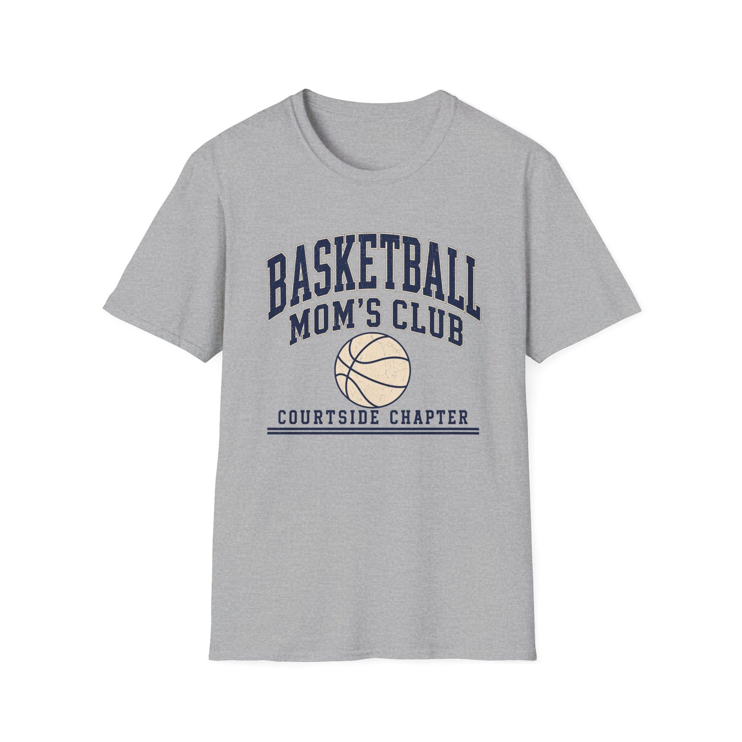 Basketball Mom's Club: Courtside Chapter T-Shirt