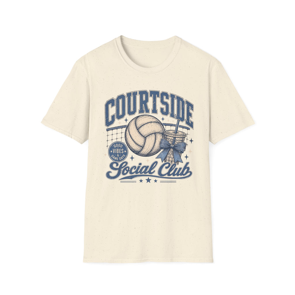Courtside Social Club — Vintage Volleyball Tee