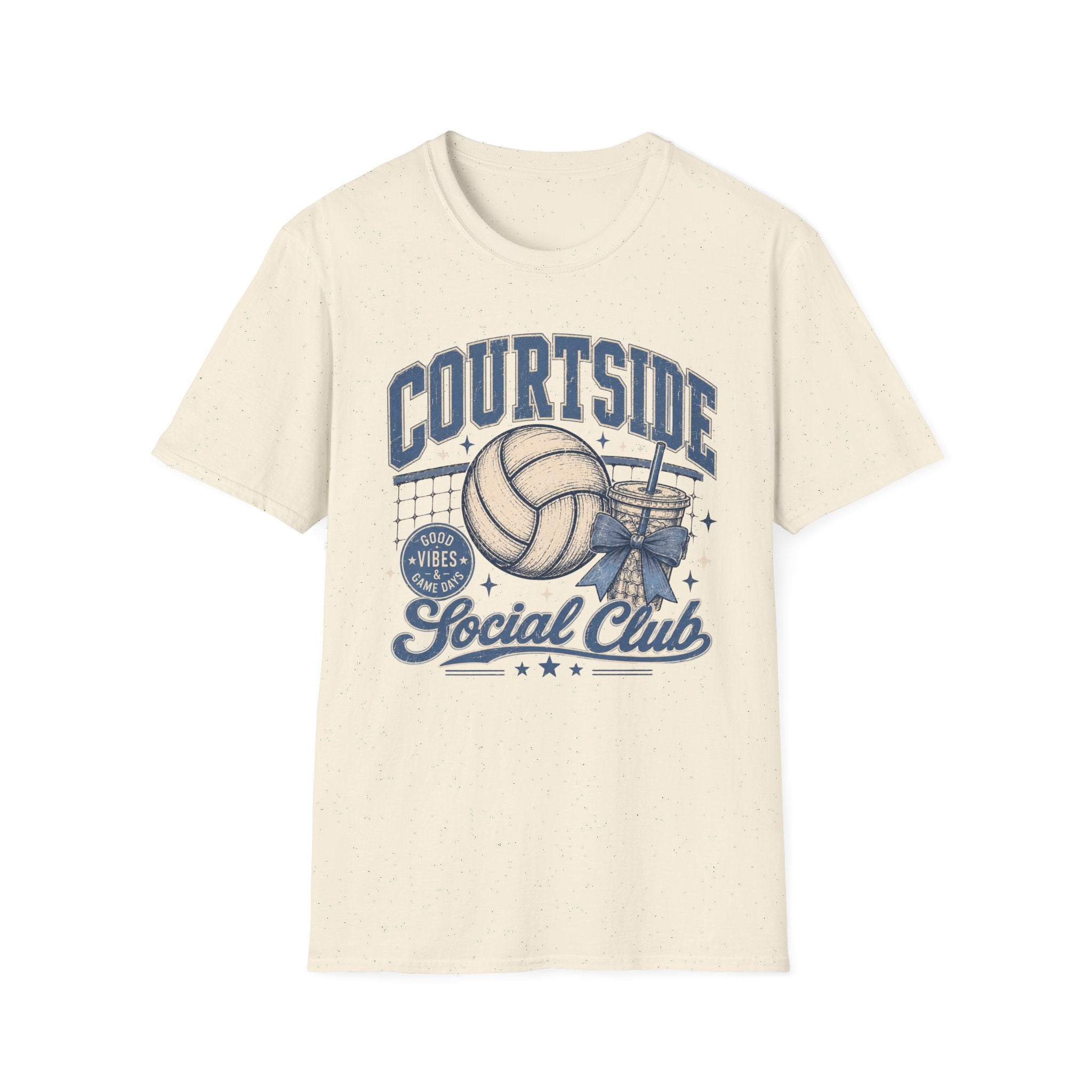Courtside Social Club — Vintage Volleyball Tee