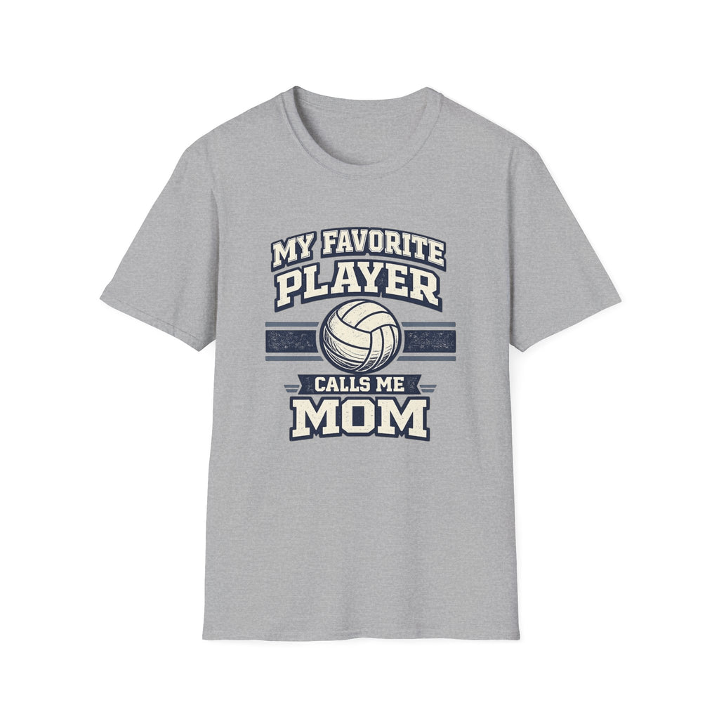 "My Favorite Player Calls Me Mom" -Vintage Volleyball Tee