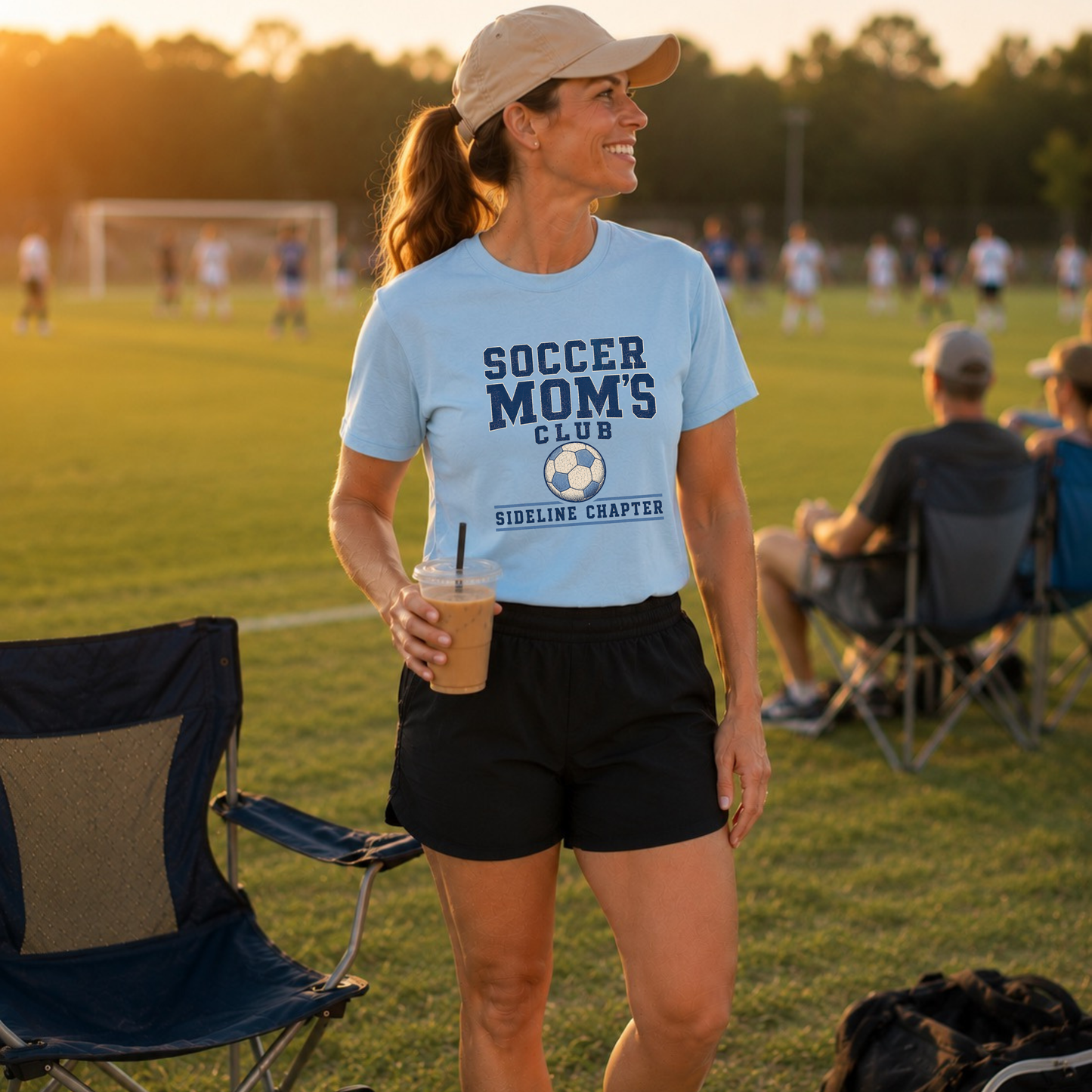 Soccer Mom's Club: Sideline Chapter T-Shirt
