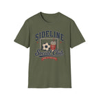 Sideline Social Club —Vintage Soccer Tee Red