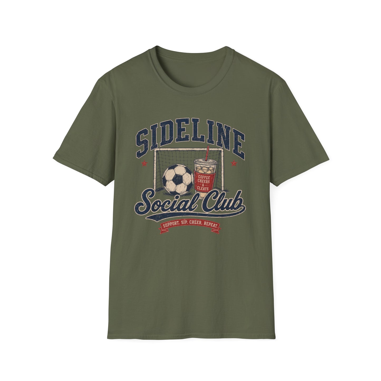 Sideline Social Club Volleyball T-Shirt