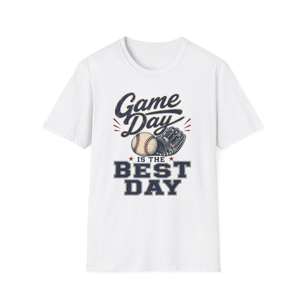 "Game Day is the Best Day" Vintage Softball Tee