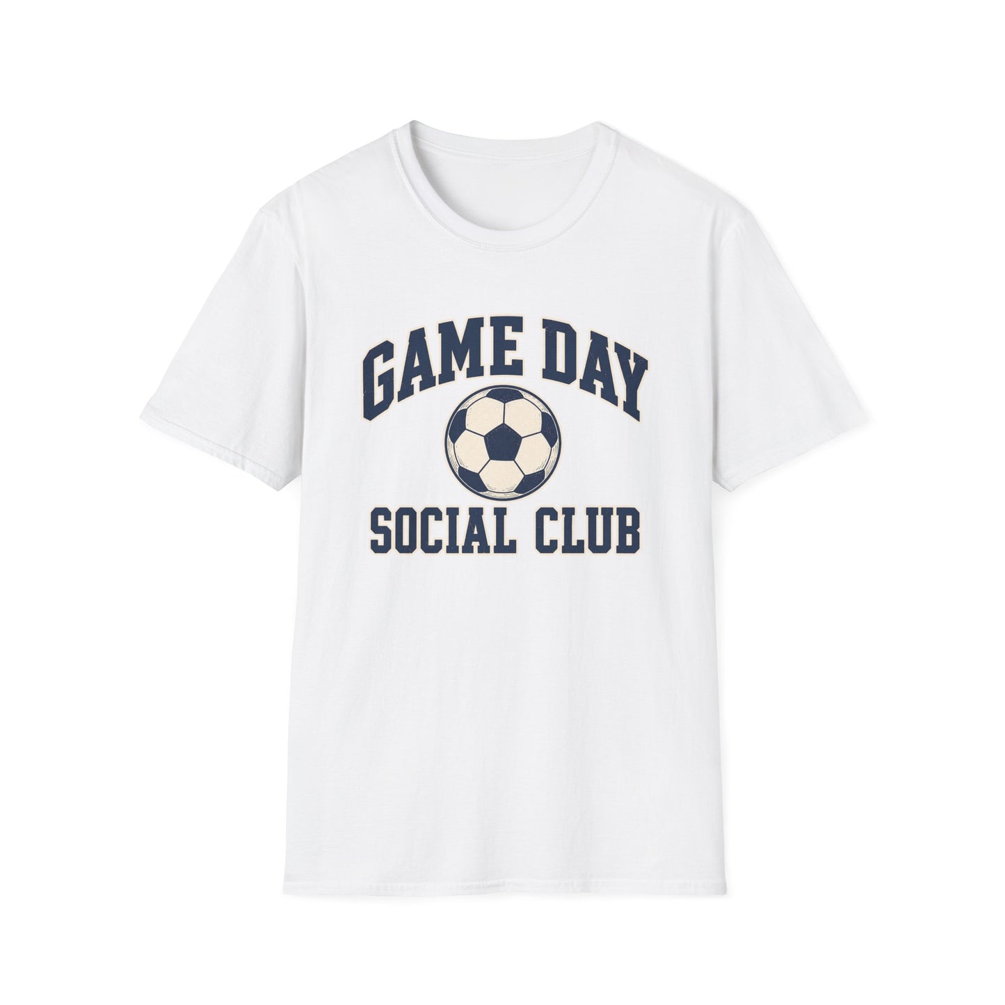 Game Day Social Club Soccer T-Shirt