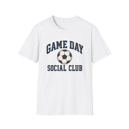 Game Day Social Club Soccer T-Shirt