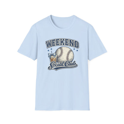 Baseball Weekend Social Club T-Shirt