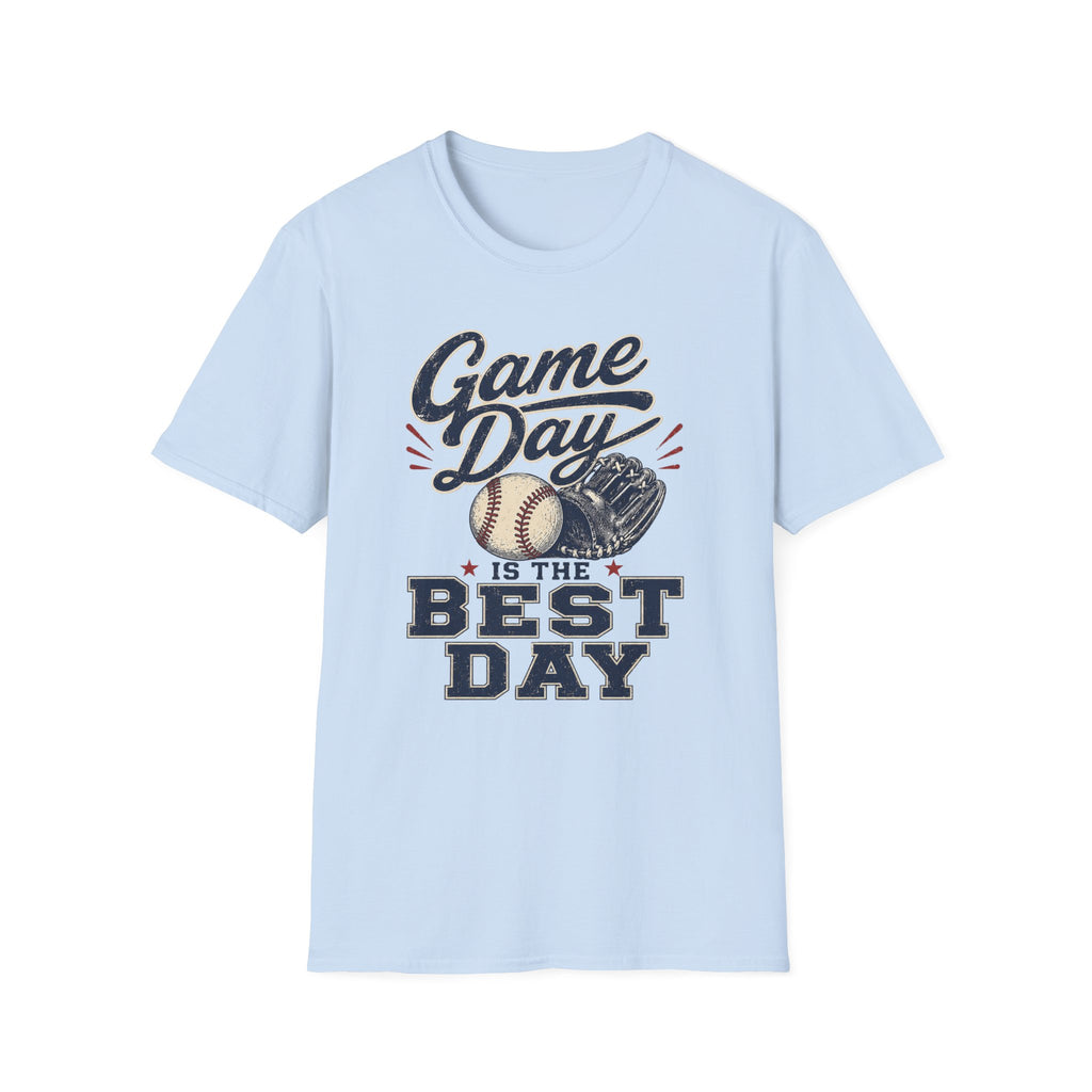 "Game Day is the Best Day" Vintage Softball Tee