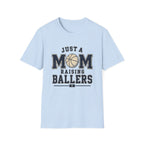 Mom Raising Ballers - Vintage Mom Tee