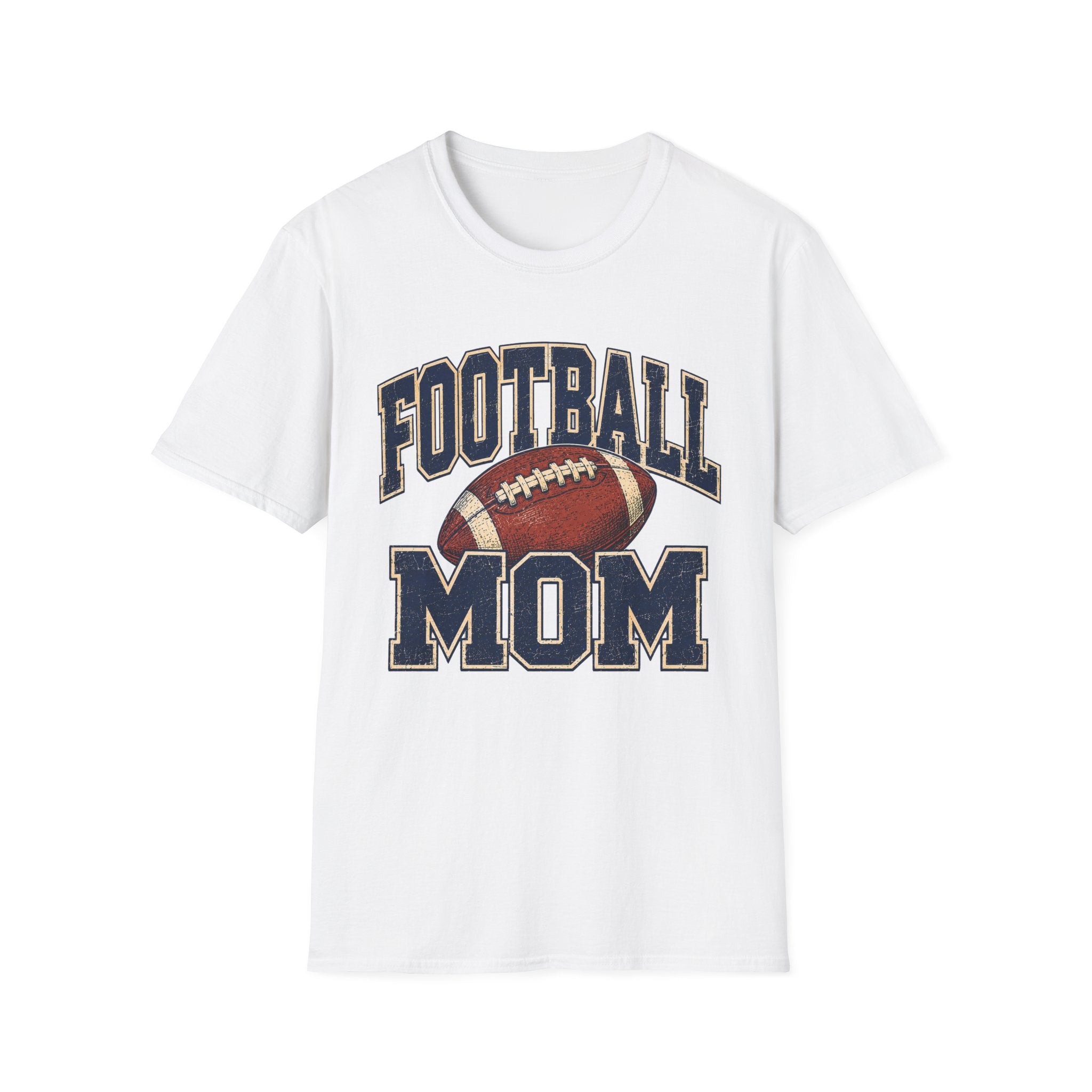 Football Mom - Vintage Mom Tee