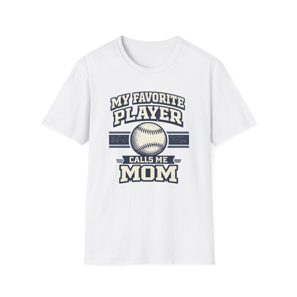 “My Favorite Player Calls Me Mom” - Vintage Baseball Tee