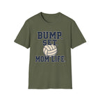 Bump. Set. Mom Life. - Vintage Volleyball Tee