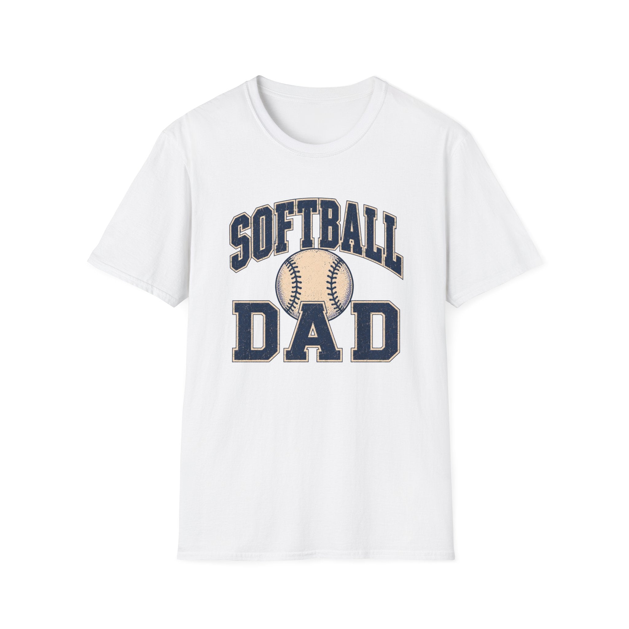 Softball Dad - Vintage Dad Tee