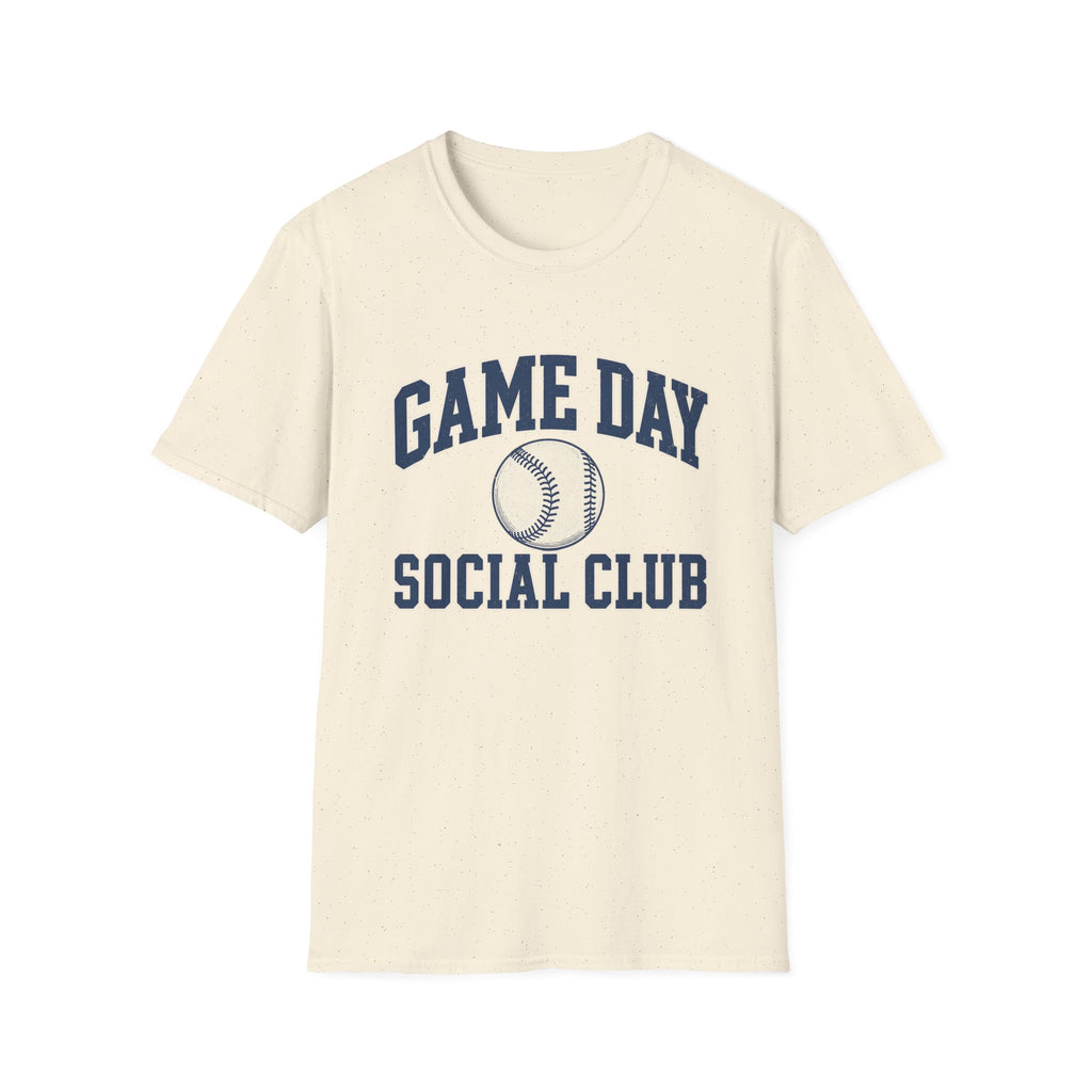 Game Day Social Club- Vintage Baseball Tee
