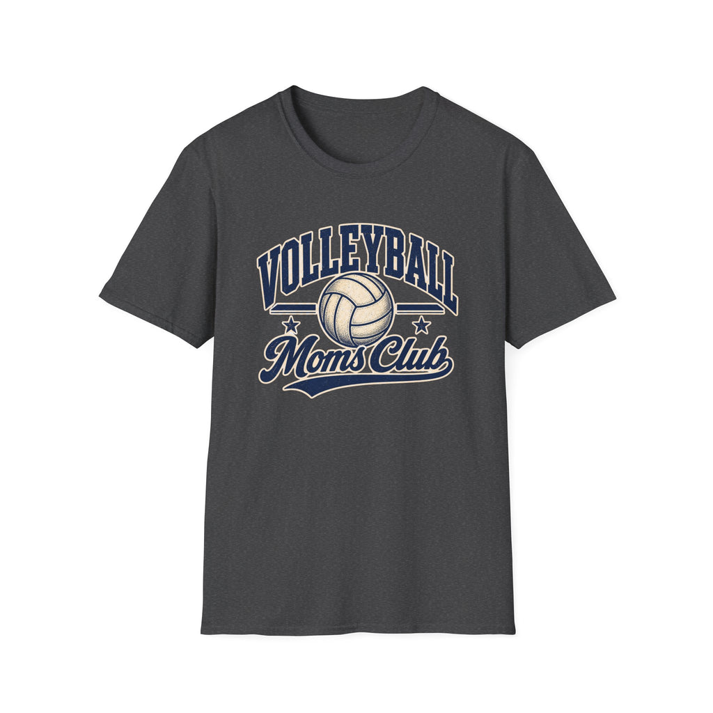 Volleyball Moms Club -  Vintage Mom Tee