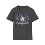 Volleyball Moms Club -  Vintage Mom Tee