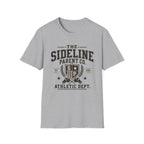 Sideline Parent Co. T-Shirt — Athletic Dept. Mom & Dad Game Day Tee (Est. 2026)