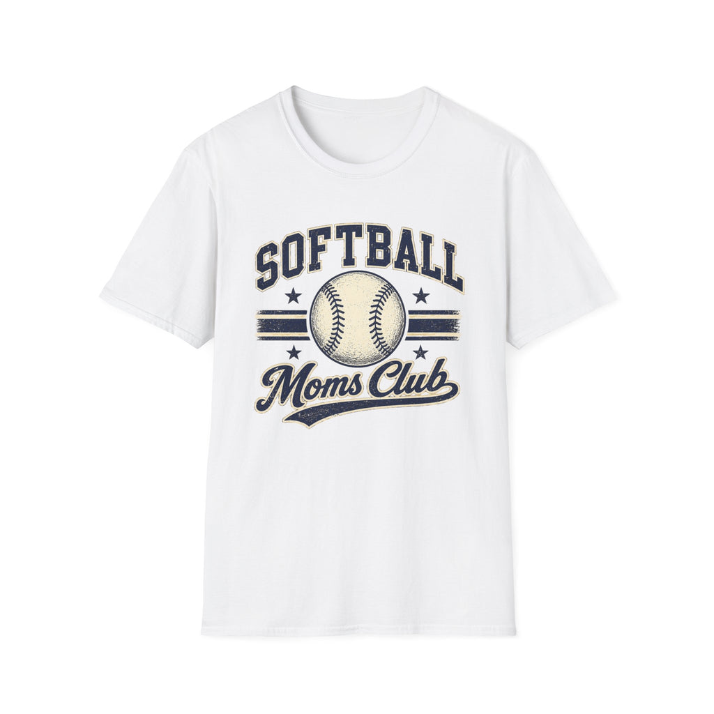 Softball Moms Club — Vintage Softball Tee
