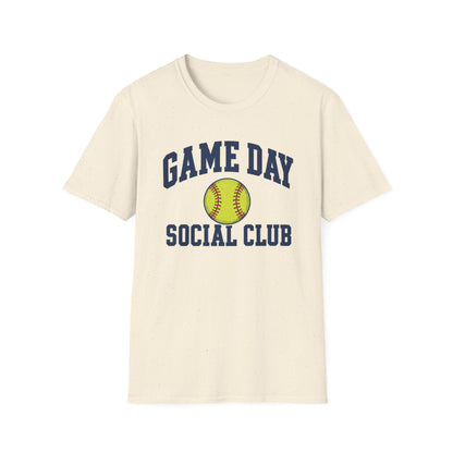 Game Day Social Club Softball T-Shirt