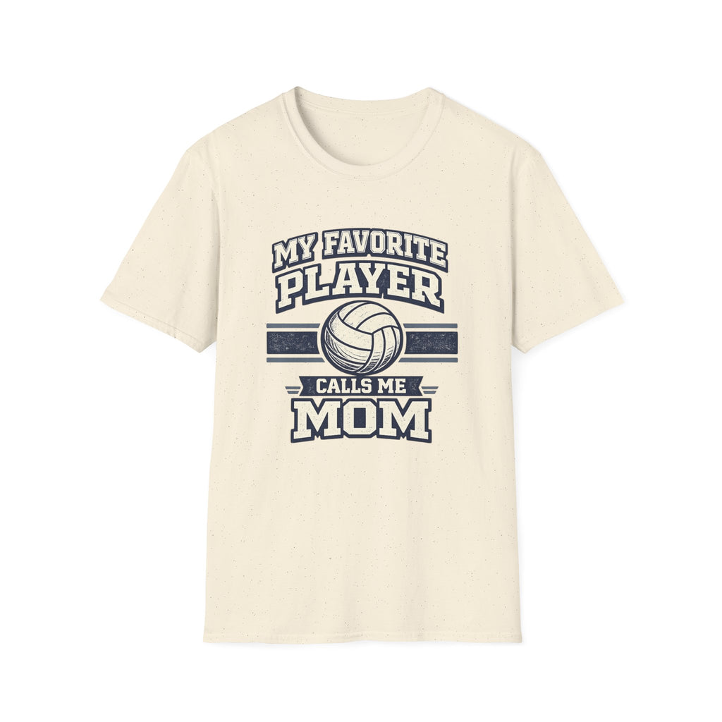 "My Favorite Player Calls Me Mom" -Vintage Volleyball Tee