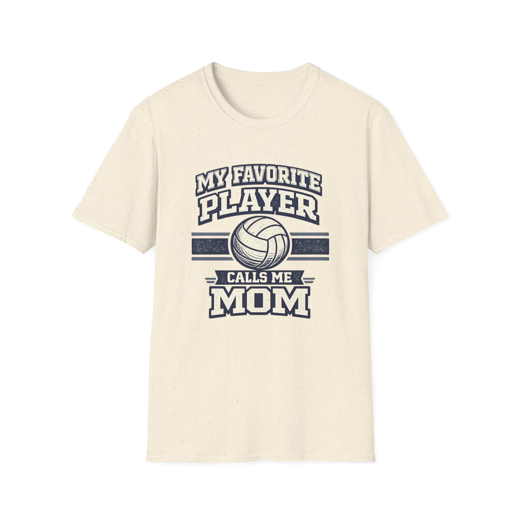"My Favorite Player Calls Me Mom" -Vintage Volleyball Tee