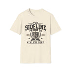 Sideline Parent Co. T-Shirt — Athletic Dept. Mom & Dad Game Day Tee (Est. 2026)