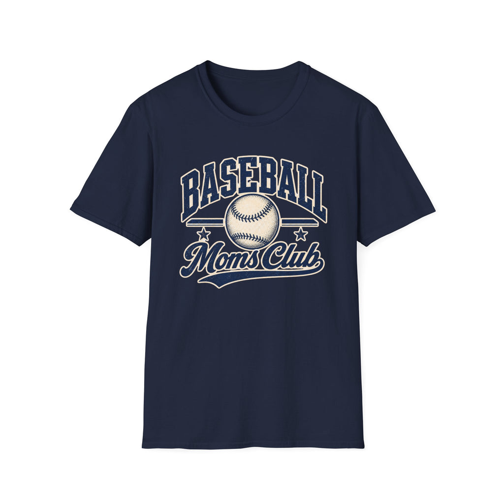 Baseball Moms Club — Vintage Mom Tee